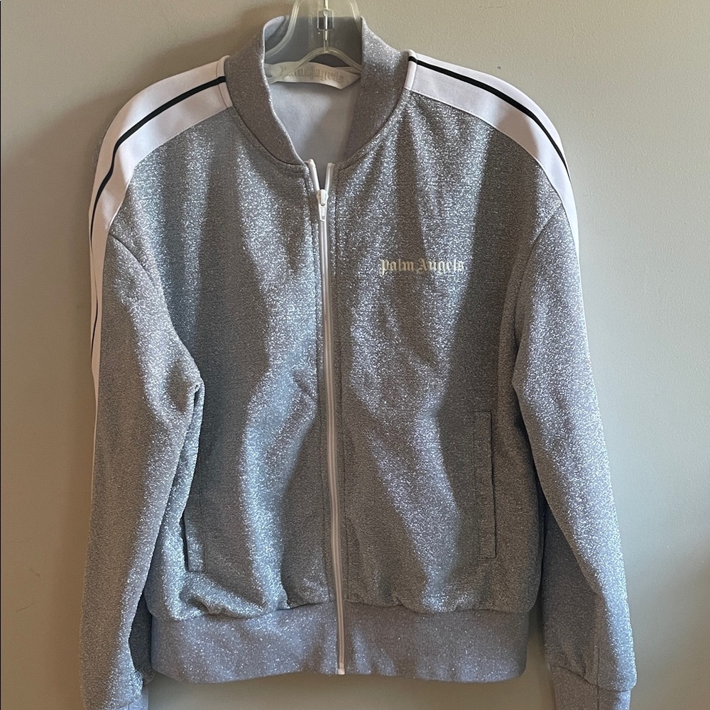 Palm angels glitter track jacket sz L
AS IS